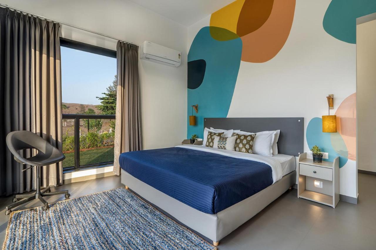 Casa Boho By Stayvista - Contemporary Design, Farm-View, Swimming Pool & Indoor Games For A Chic Retreat 나식 외부 사진