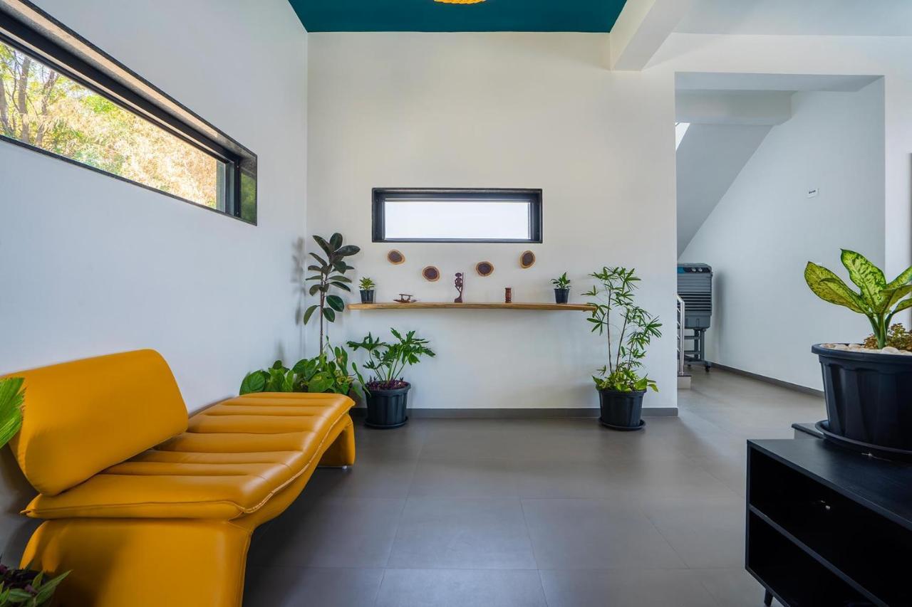 Casa Boho By Stayvista - Contemporary Design, Farm-View, Swimming Pool & Indoor Games For A Chic Retreat 나식 외부 사진